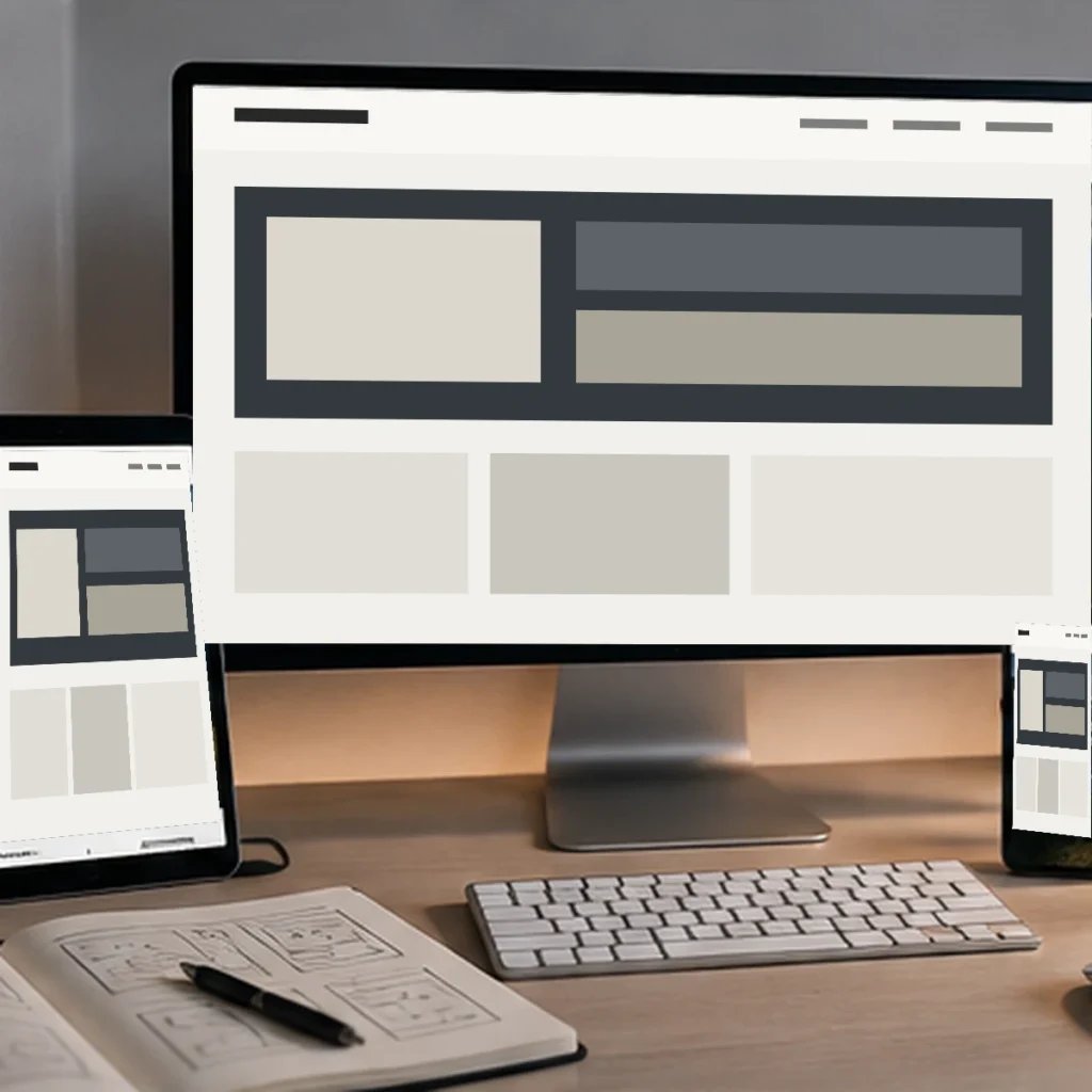 Web Design Responsive Website Ohne Pseudo Text
