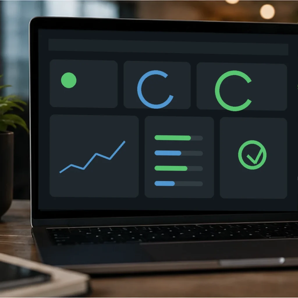 Web Service Monitoring Wartung Dashboard